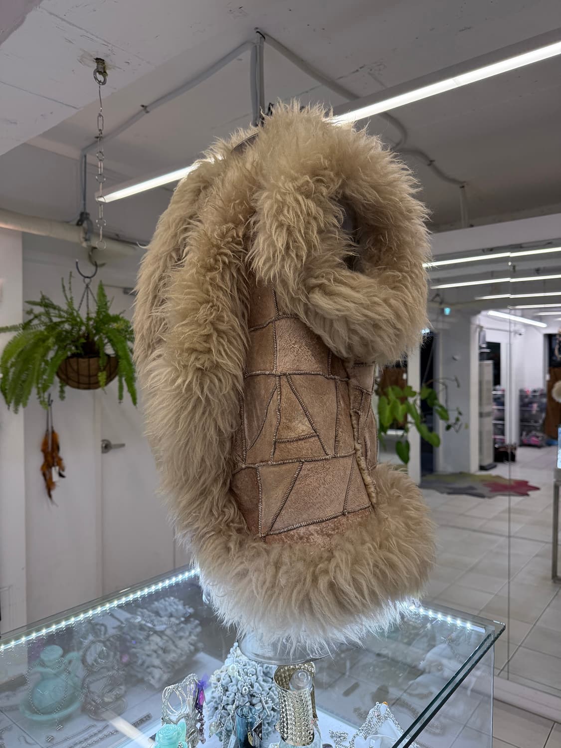 real leather shearling jacket 상품이미지3