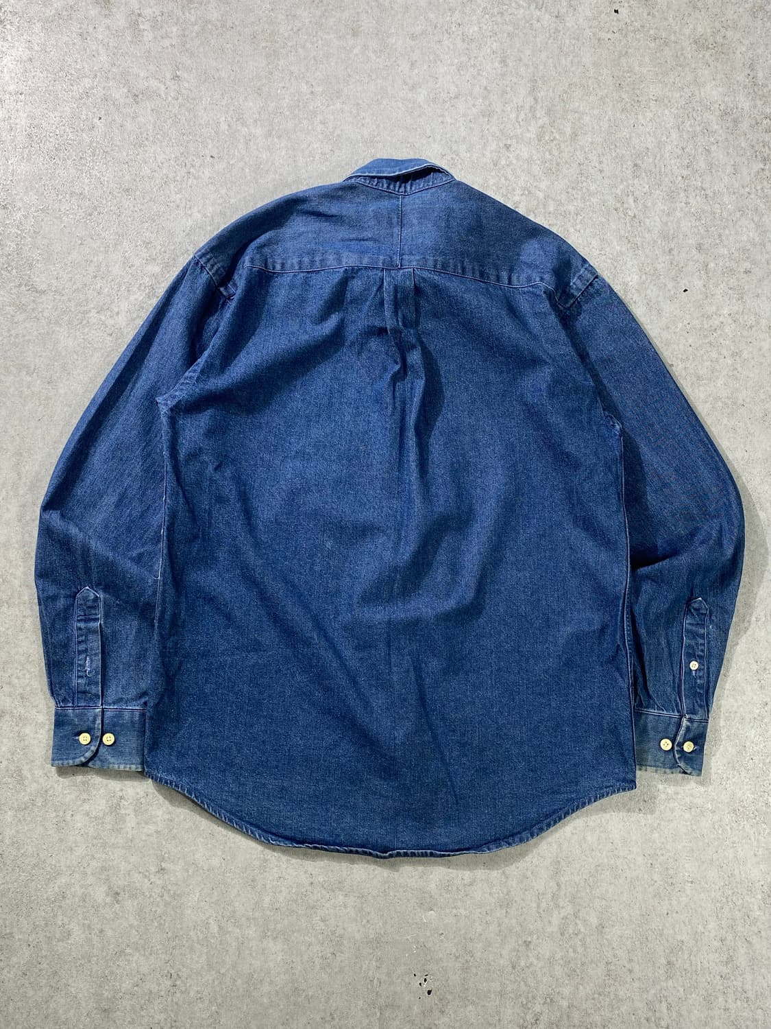 [S] 90s Polo 폴로 랄프로렌 데님셔츠 상품이미지5