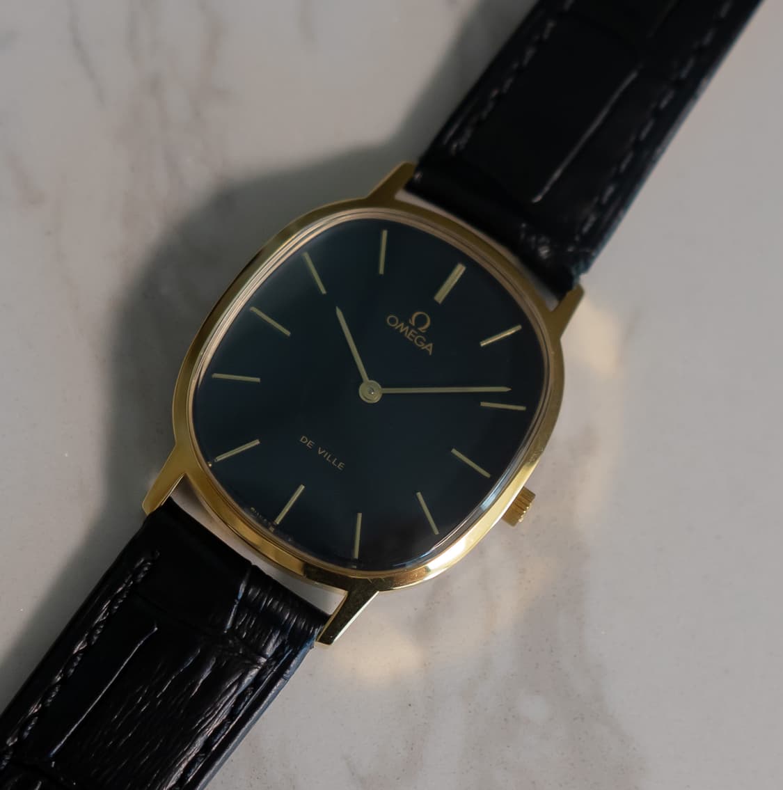 오메가 엘립스 네이비 빈티지 수동 시계 상품이미지2