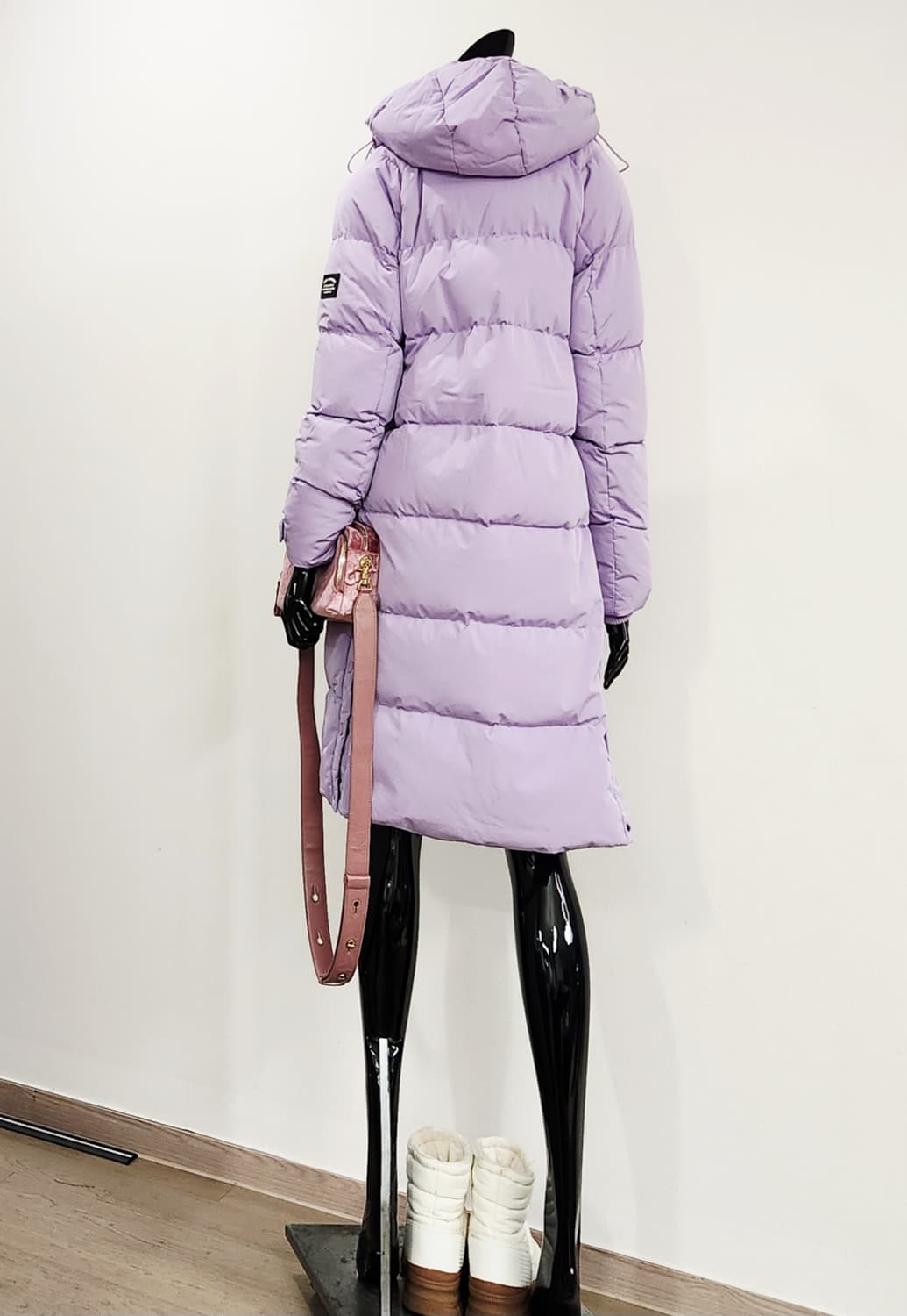 보라 롱패딩  상품이미지5
