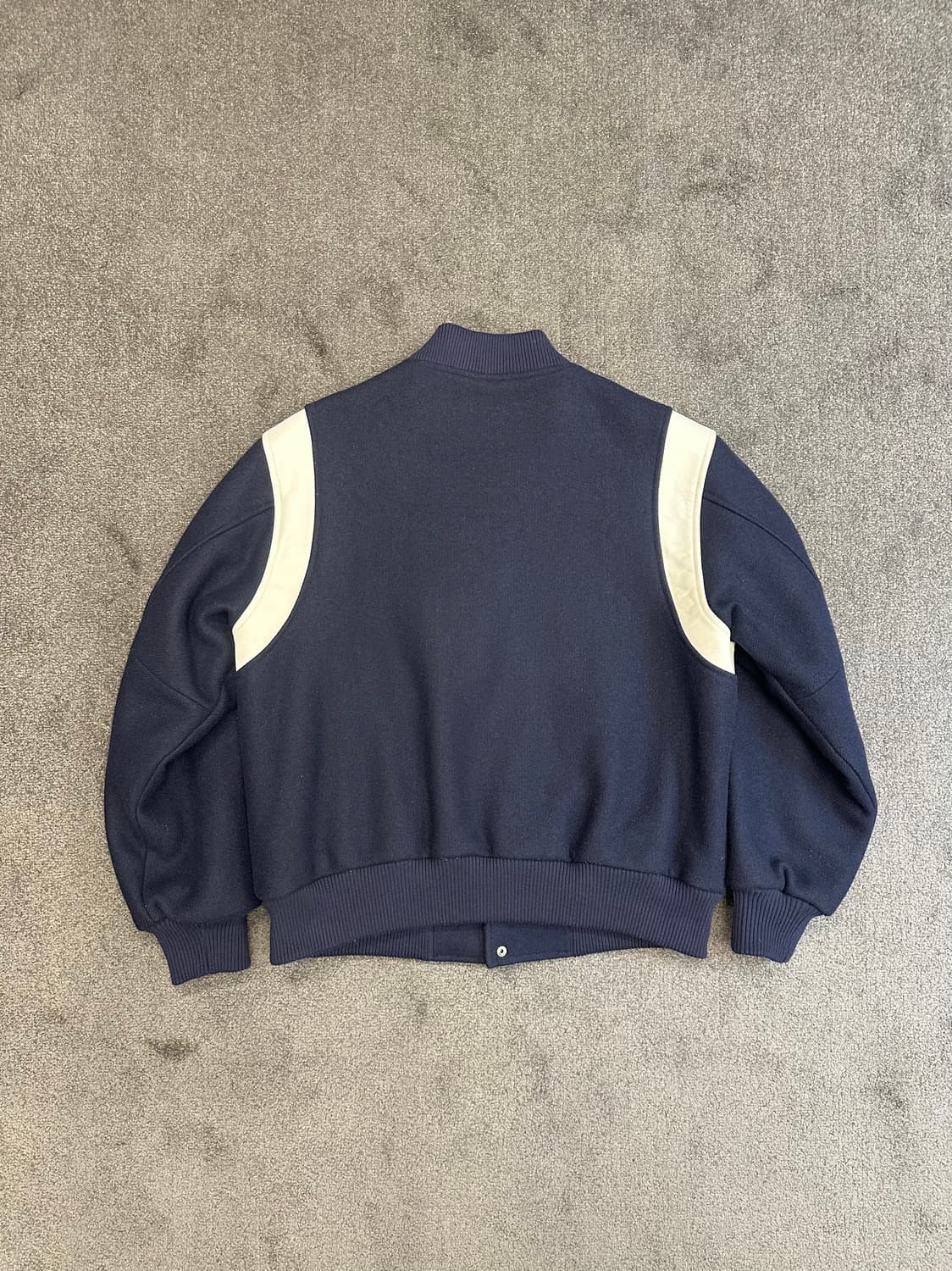 유니폼브릿지 바시티 자켓 네이비 M 상품이미지3