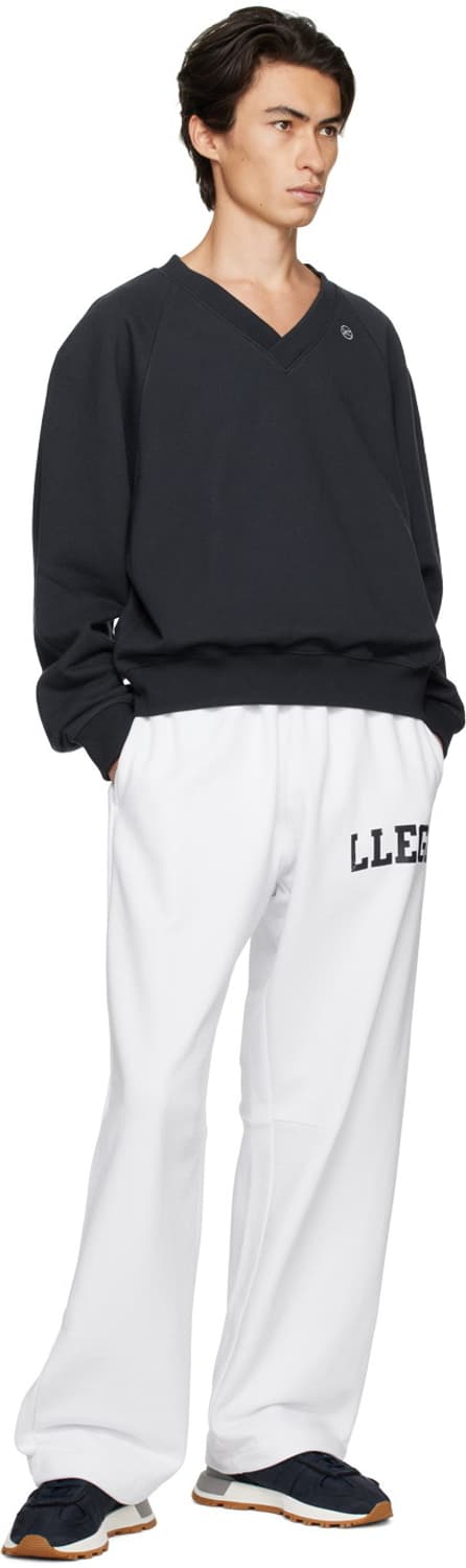 렉토 시그니처 로고 브이넥 맨투맨 스웻셔츠 후드티 상품이미지7