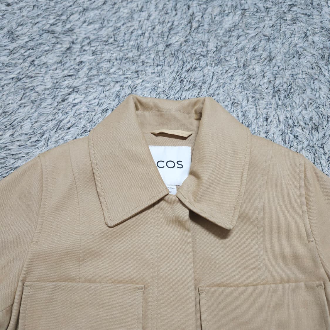 COS코스) 34(XS-S) 여자 크롭포켓자켓 / 왕눈이샵 상품이미지3