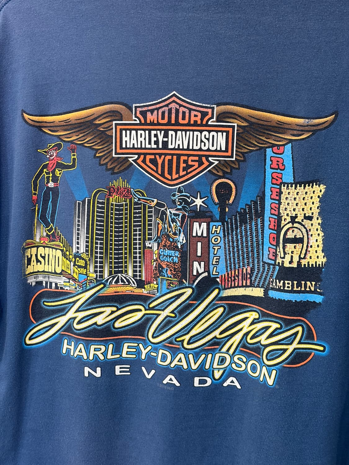 J69 할리데이비슨 라스베가스 프린팅 반팔티 상품이미지6