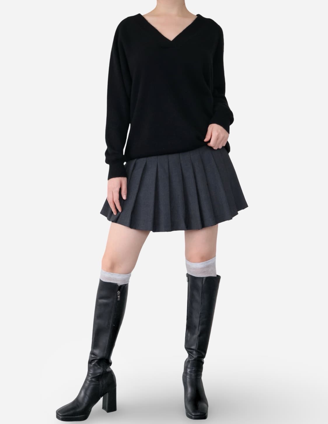Fray I.D Cashmere V-neck Knit 상품이미지2