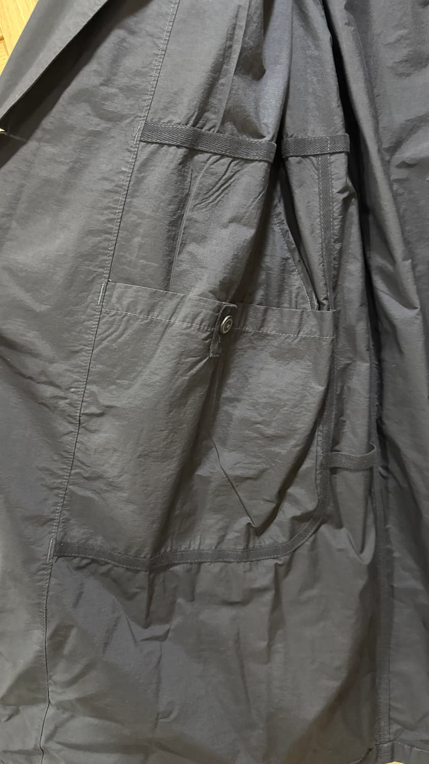 폴로 랄프로렌 네이비 트렌치 코트 L 상품이미지6