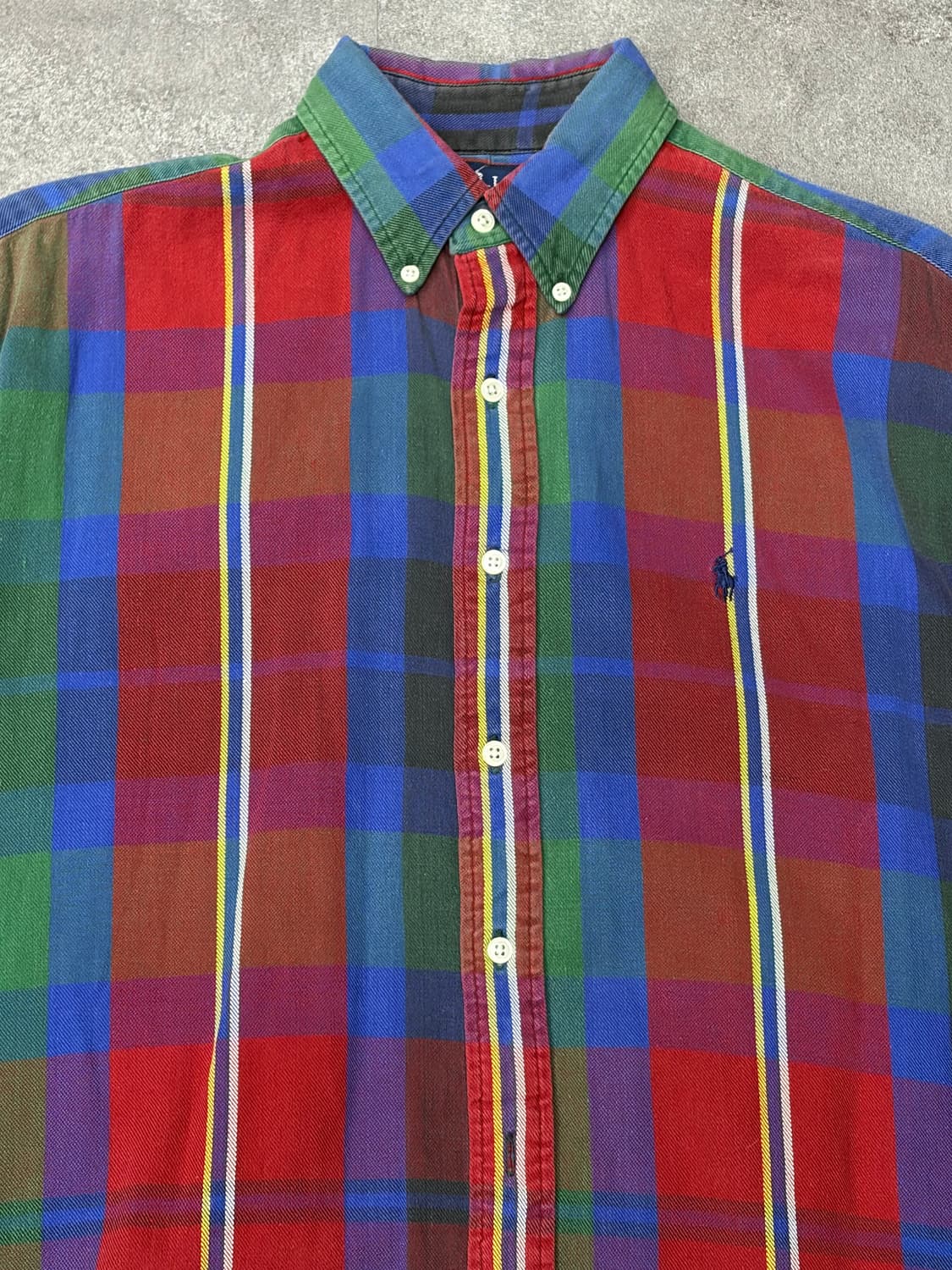 90s 폴로 랄프로렌 빅셔츠 남방 상품이미지4