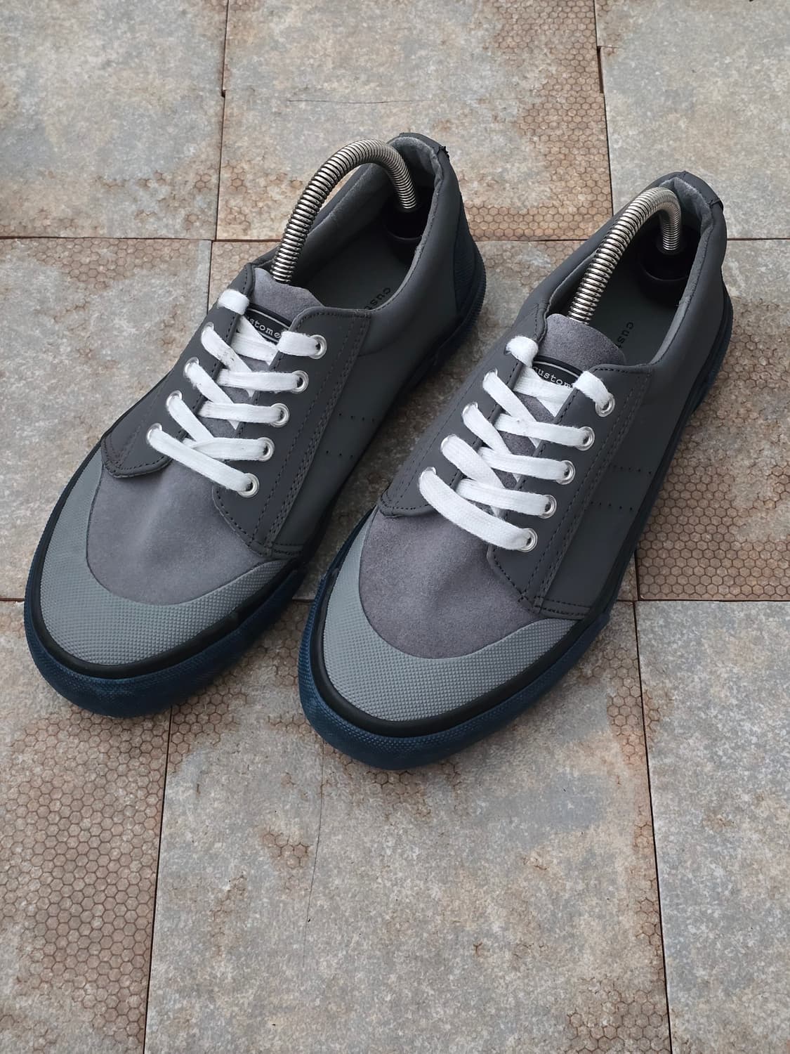 (275)커스텀멜로우 그레이 레더 상품이미지1