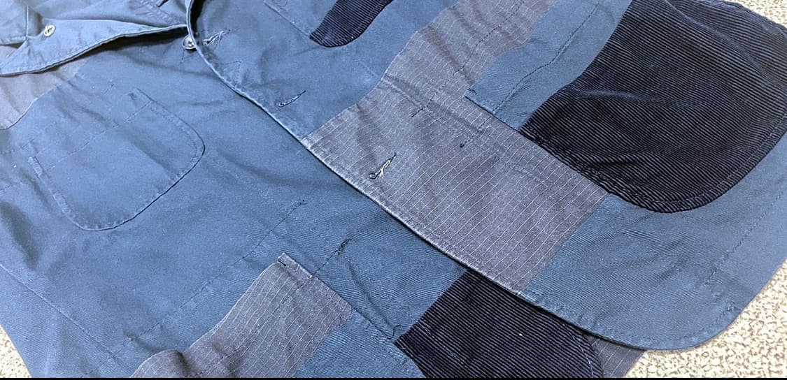 엔지니어드 가먼츠 베드포드 네이비 패치워크 L사이즈 상품이미지6