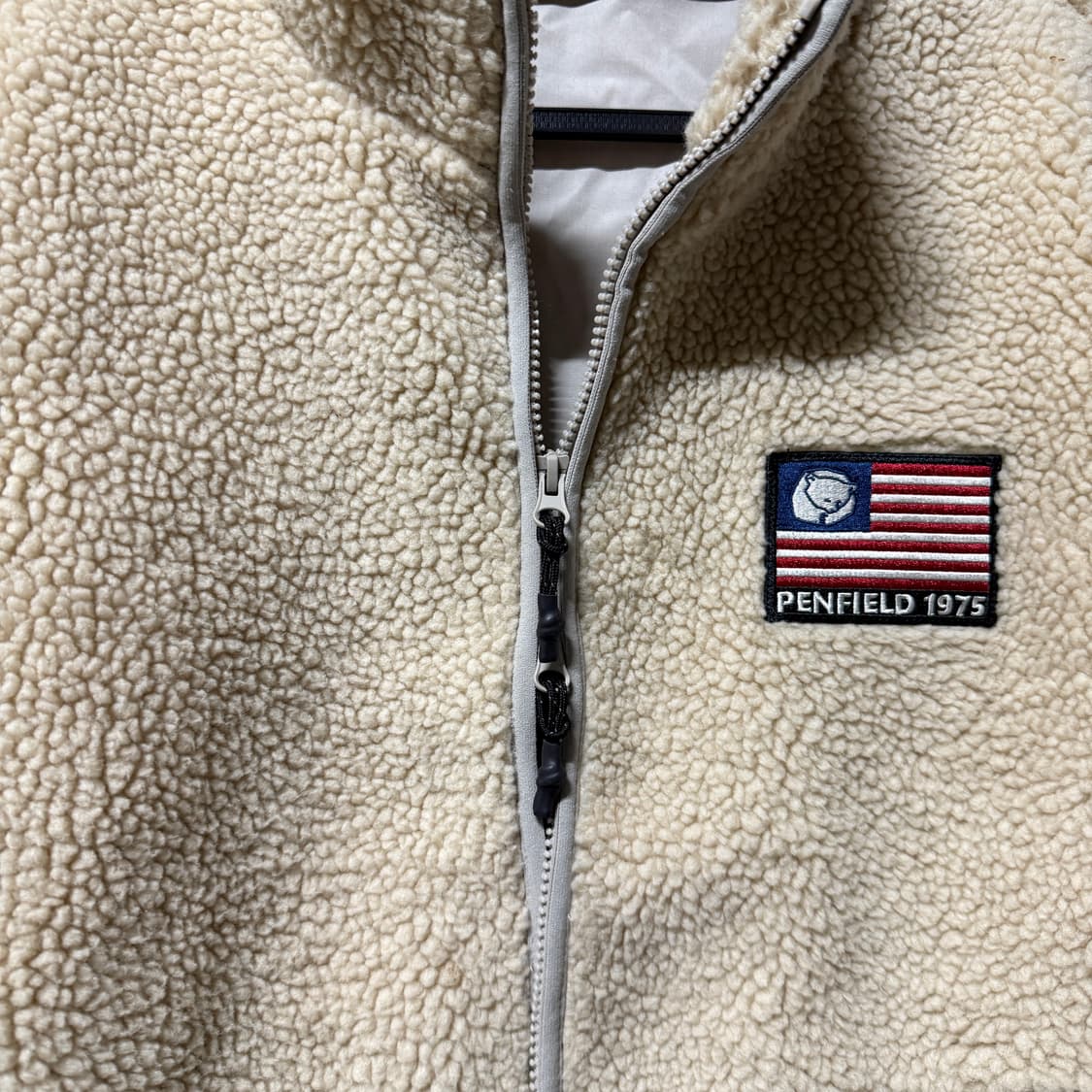 펜필드 성조기 패치 디테일 투웨이 플리스 집업 자켓 상품이미지5