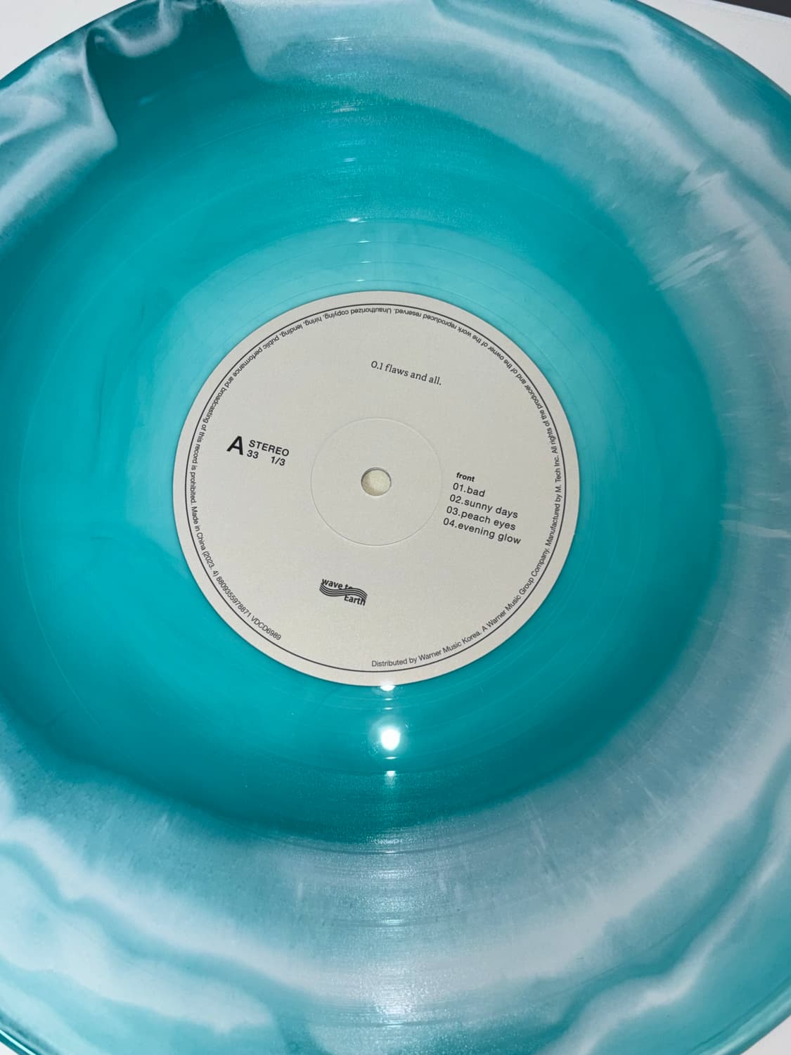(LP) wave to earth 1집 - flaws and all 상품이미지7