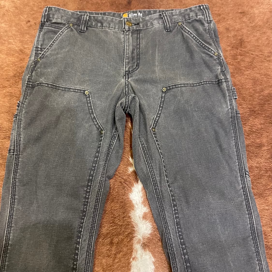 빈티지 칼하트 USA 더블니 팬츠 상품이미지2