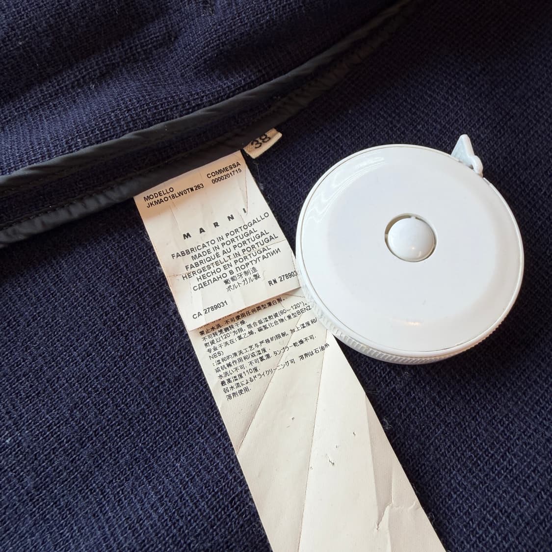 마르니 13FW 투웨이 니트 블루종 [ 44-55 ] 상품이미지7