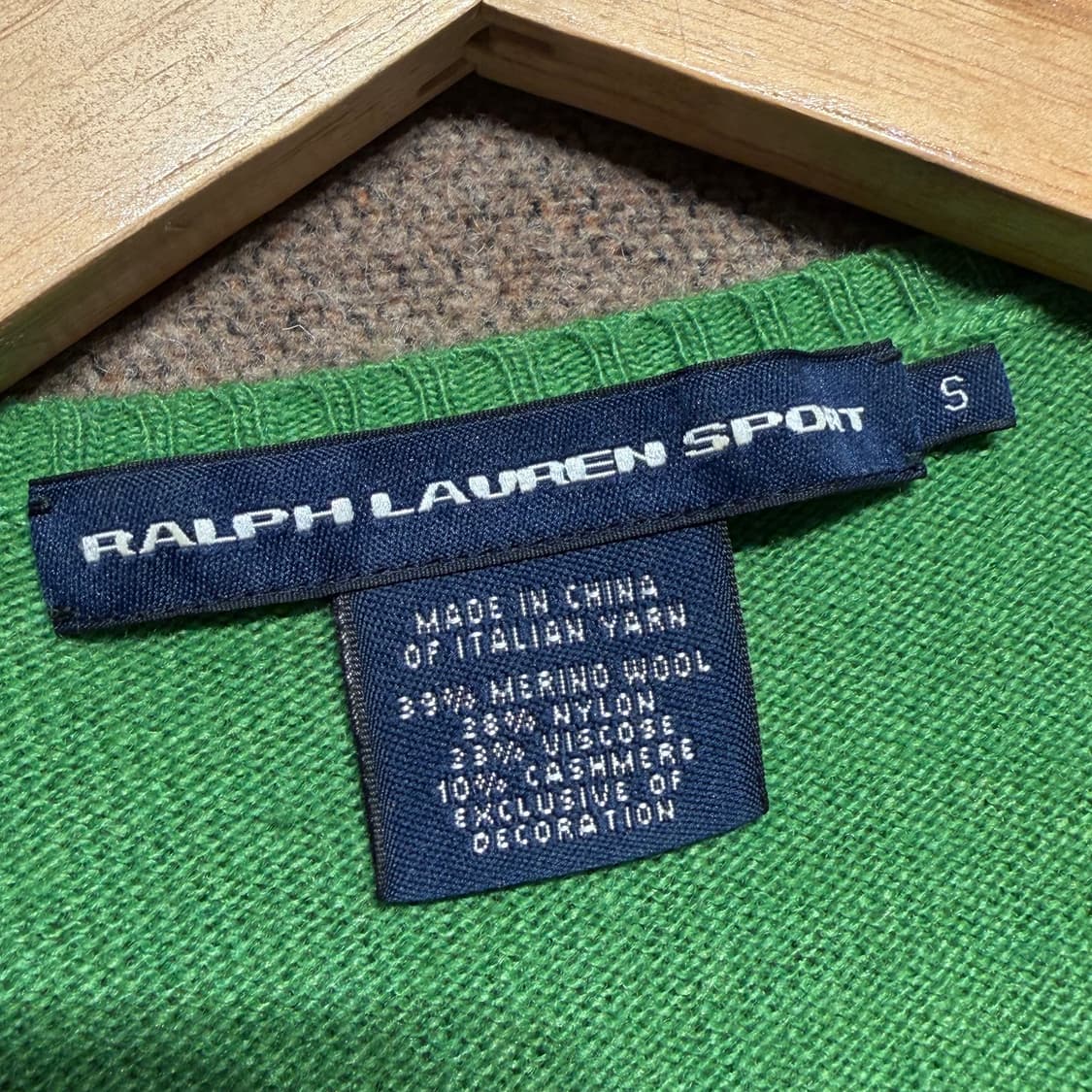 폴로랄프로렌 여성 캐시미어 니트 s 상품이미지3