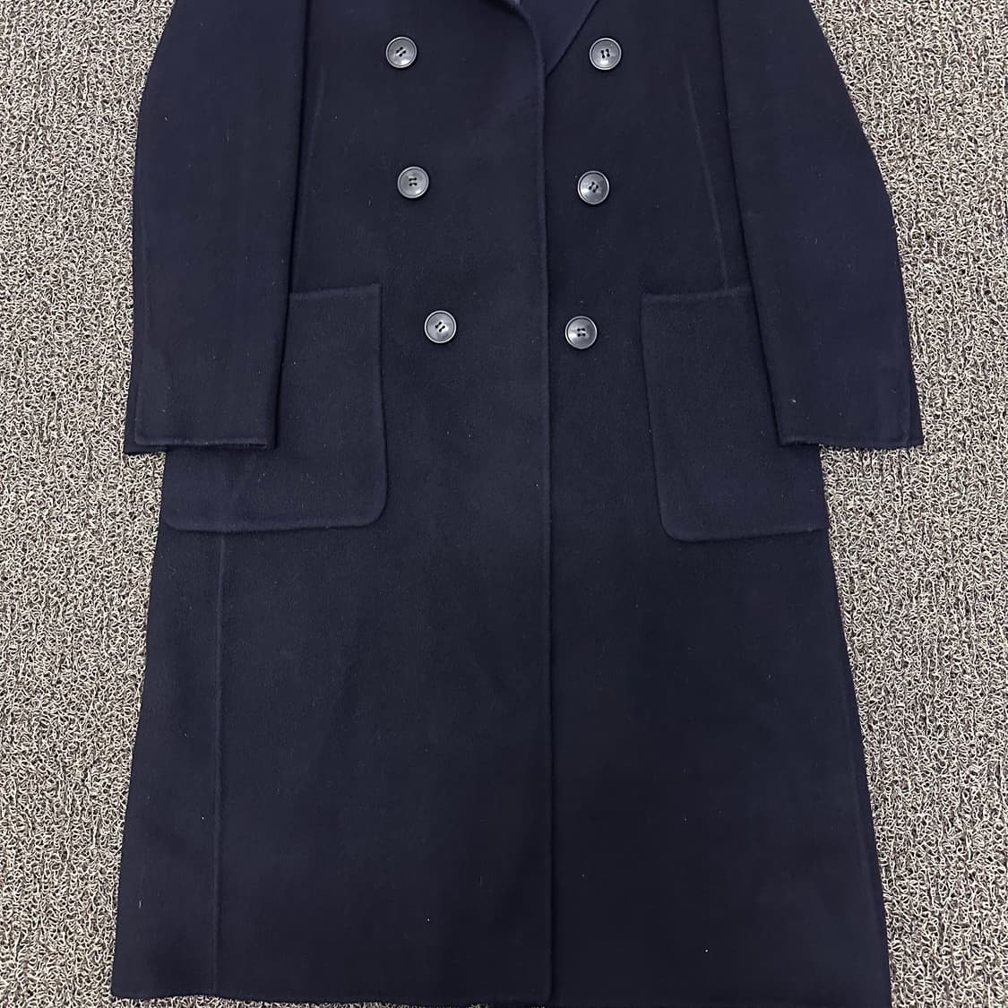 VOV 보브 여성 울 캐시미어 롱 코트 네이비 55사이즈 상품이미지3