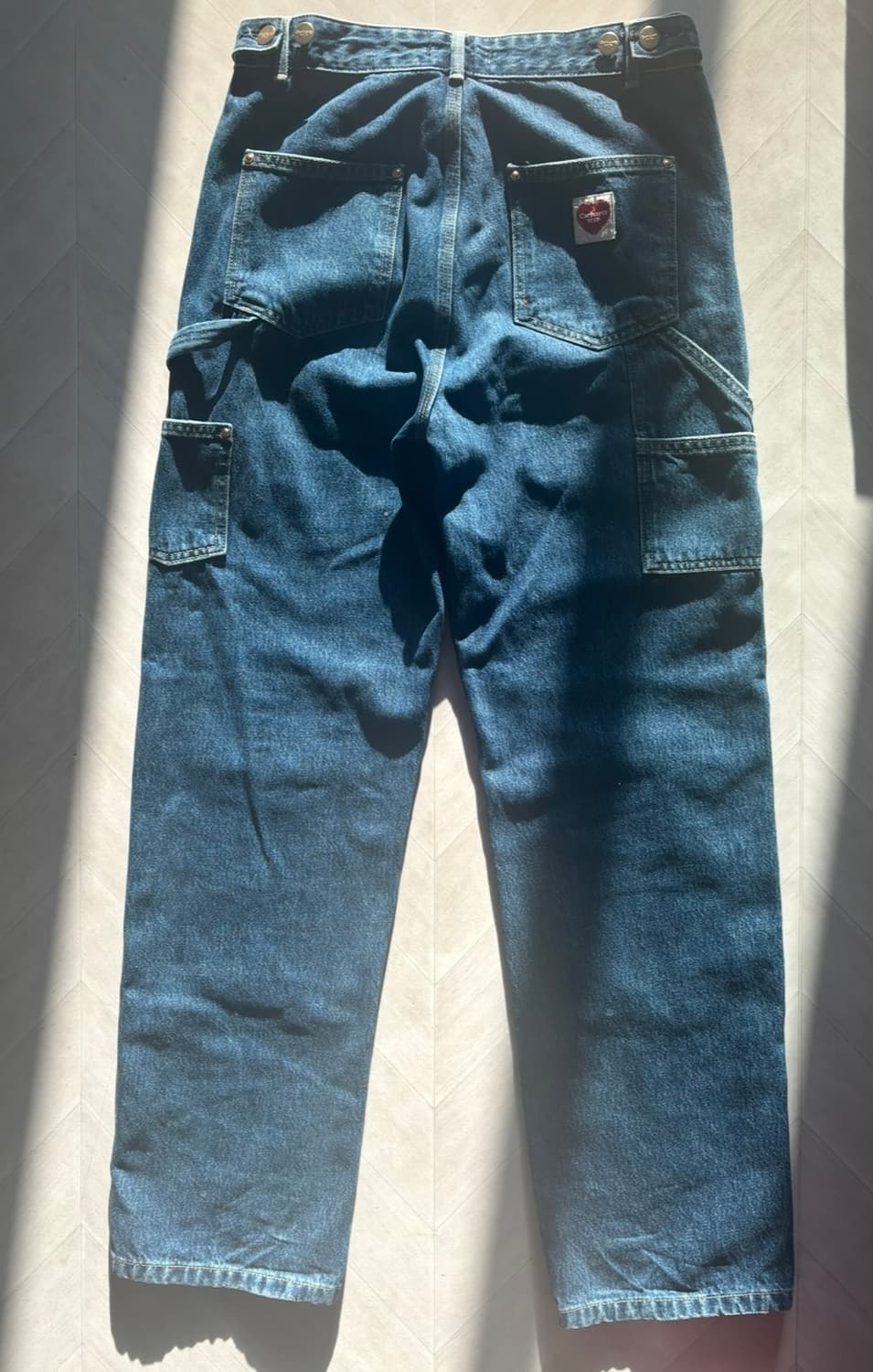 칼하트 더블니 카펜터 데님 팬츠 상품이미지1