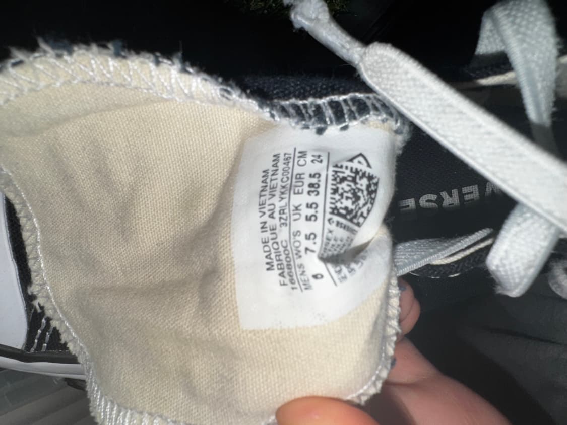 컨버스 런스타 하이크 블랙 245mm 상품이미지4