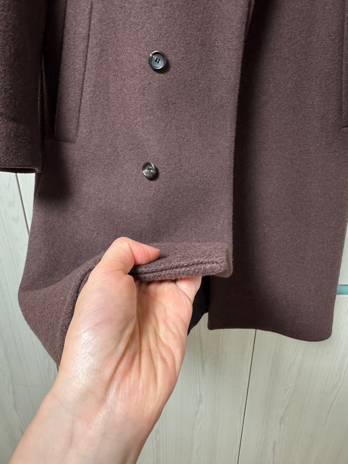 지오지아 남자 브라운 코트 사이즈 L (질 좋아용) 상품이미지3