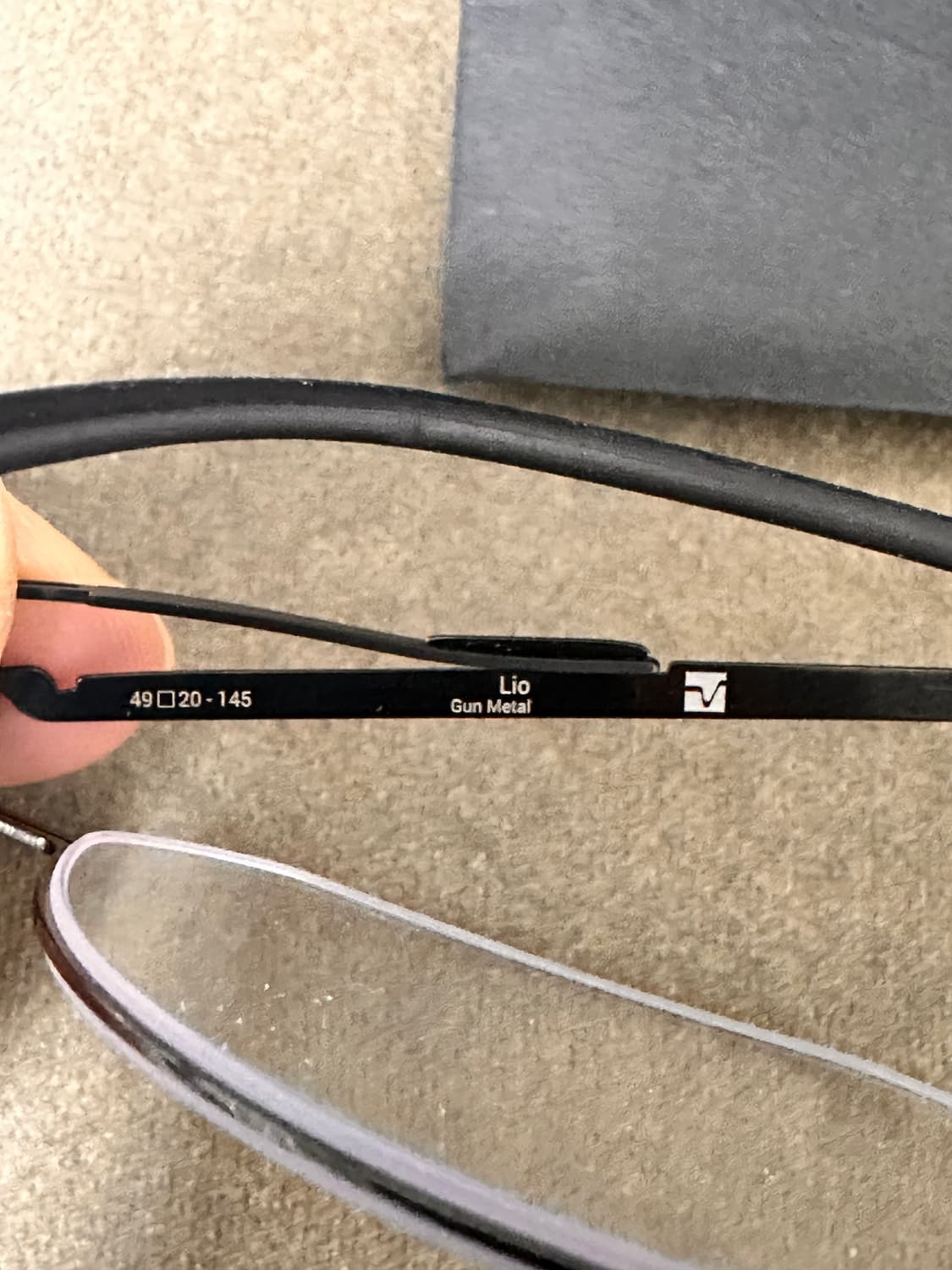 아이씨베를린 Lio 건메탈 안경 상품이미지9