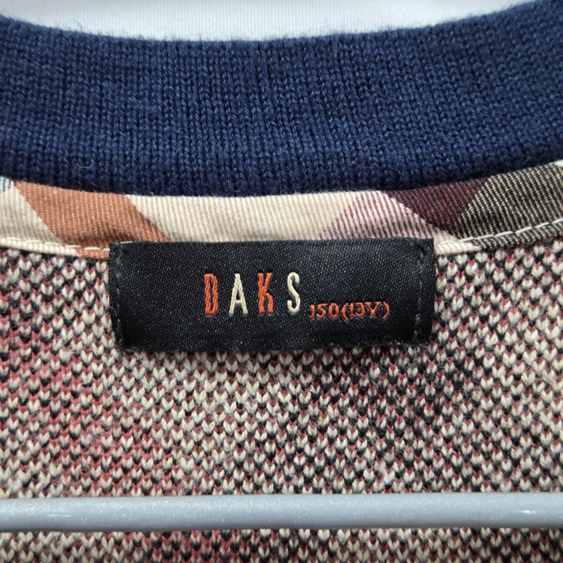 닥스 키즈 니트 베스트 가디건 150/13Y  상품이미지3