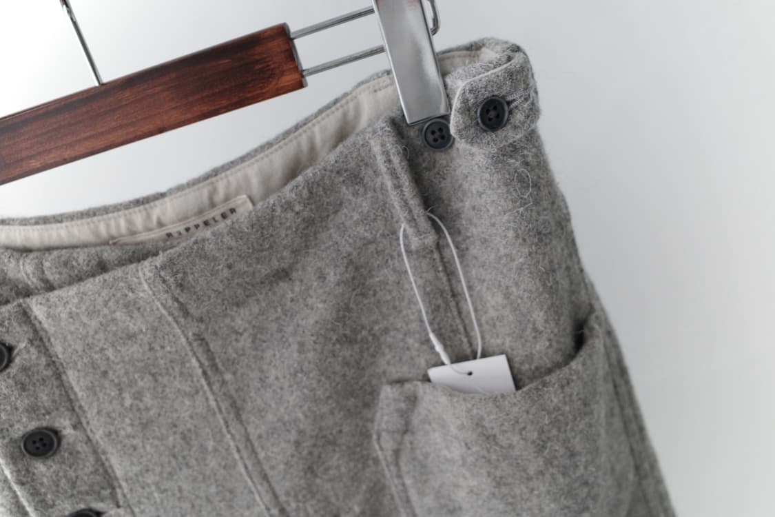 button wrap skirt 상품이미지4