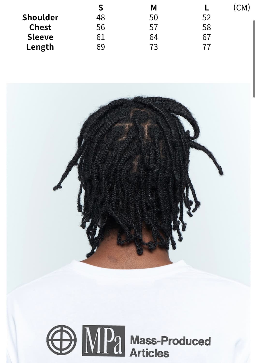 플라스틱프로덕트 MPa 롱슬리브 화이트 s 상품이미지3