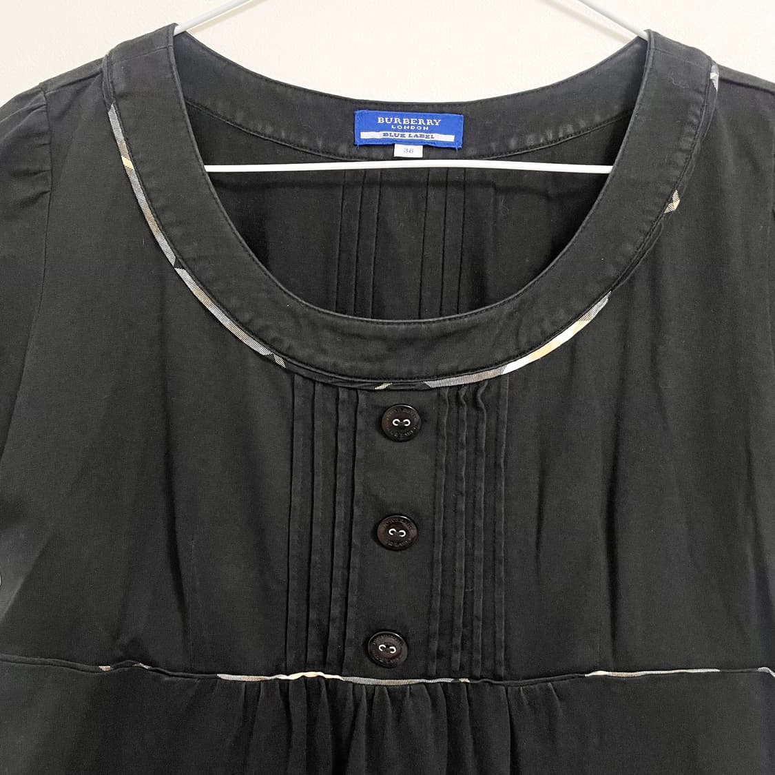 Burberry 버버리 A라인 버버리딱붙버버리노바체크 버버리반팔블루라벨 상품이미지6