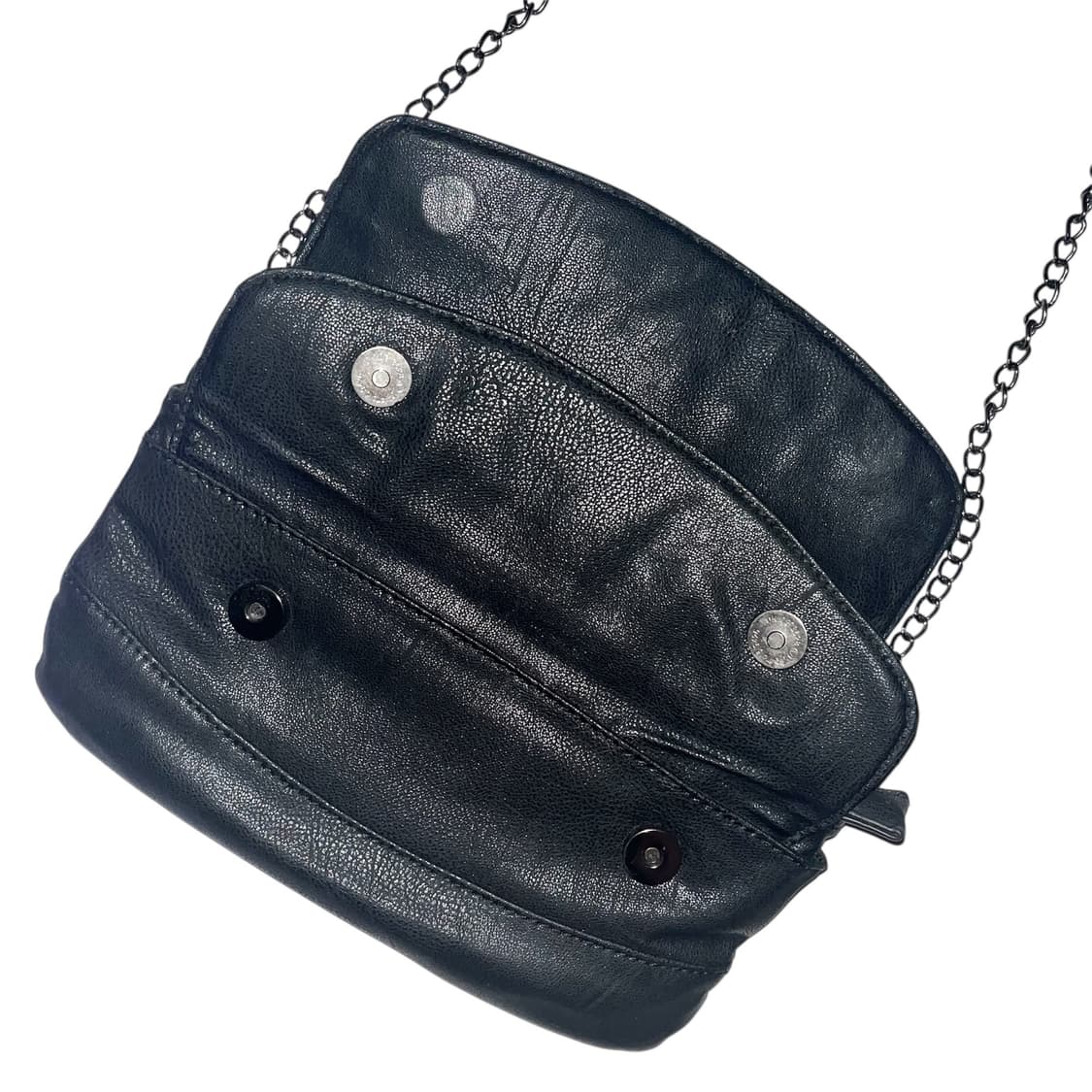 펑크 해골 스터드 가죽 미니백 가방 상품이미지4