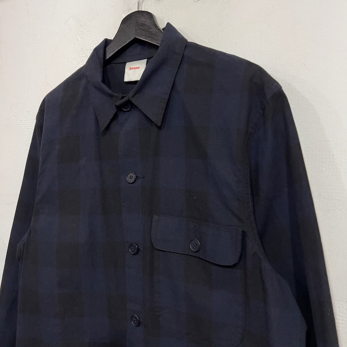 빔즈 워크 체크자켓 상품이미지4