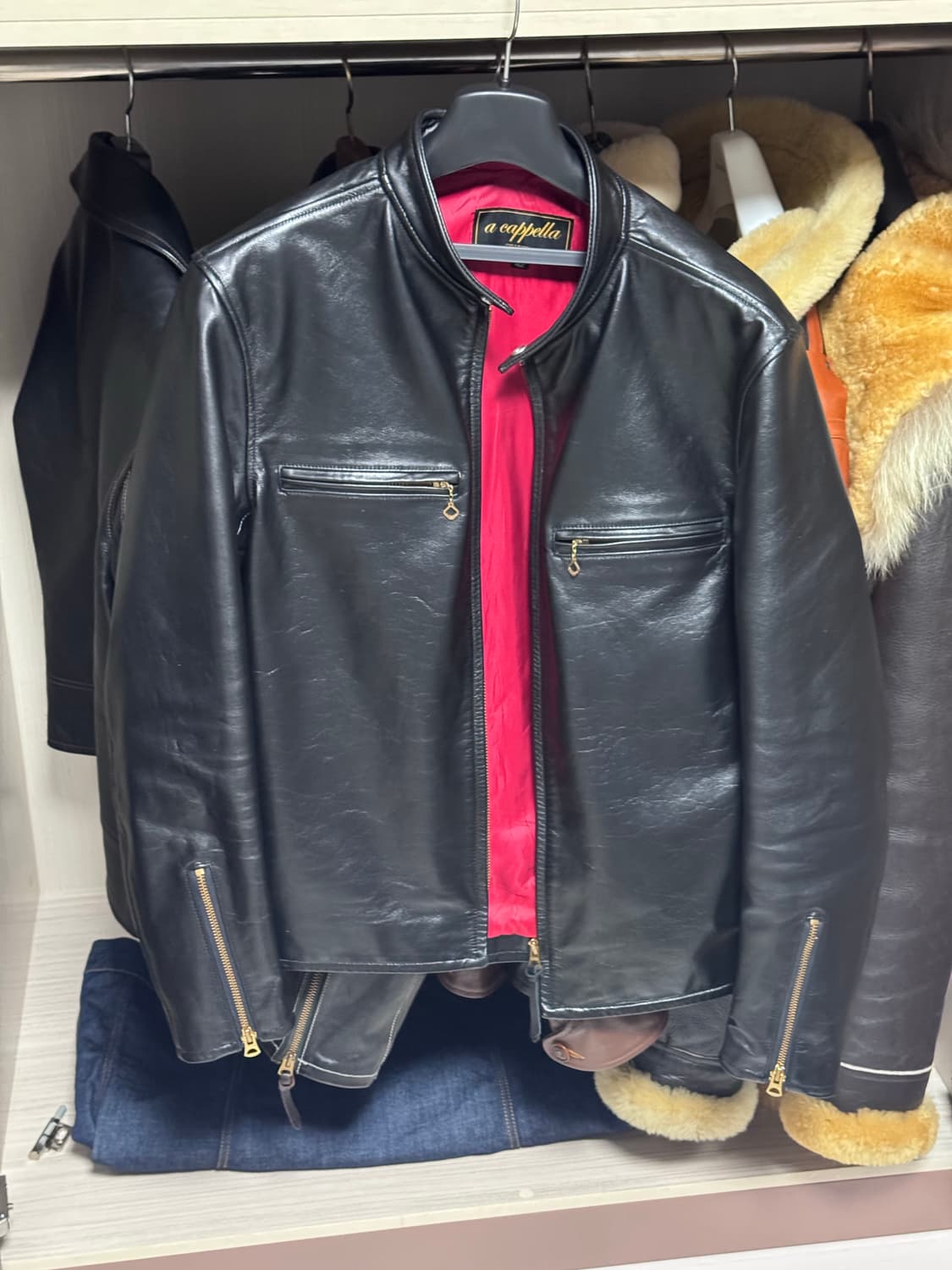 아카펠라클로딩 카페레이서 자켓 42 상품이미지1