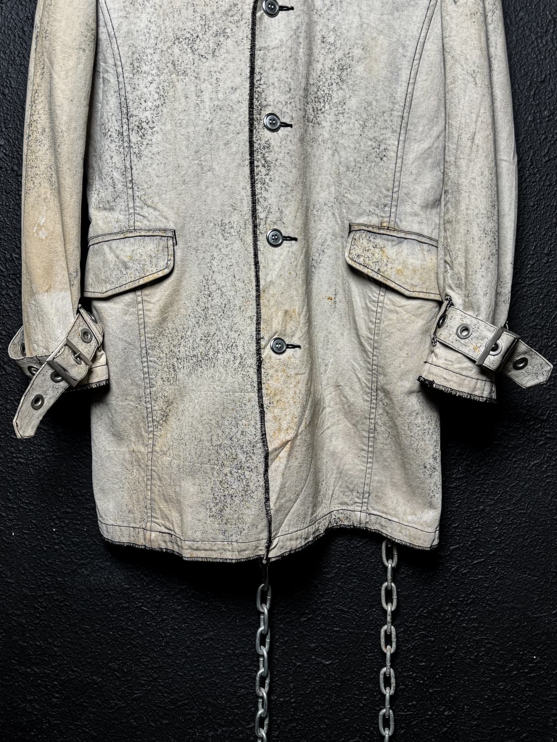 IN THE ATTIC – Dirty Washed Coat 상품이미지8
