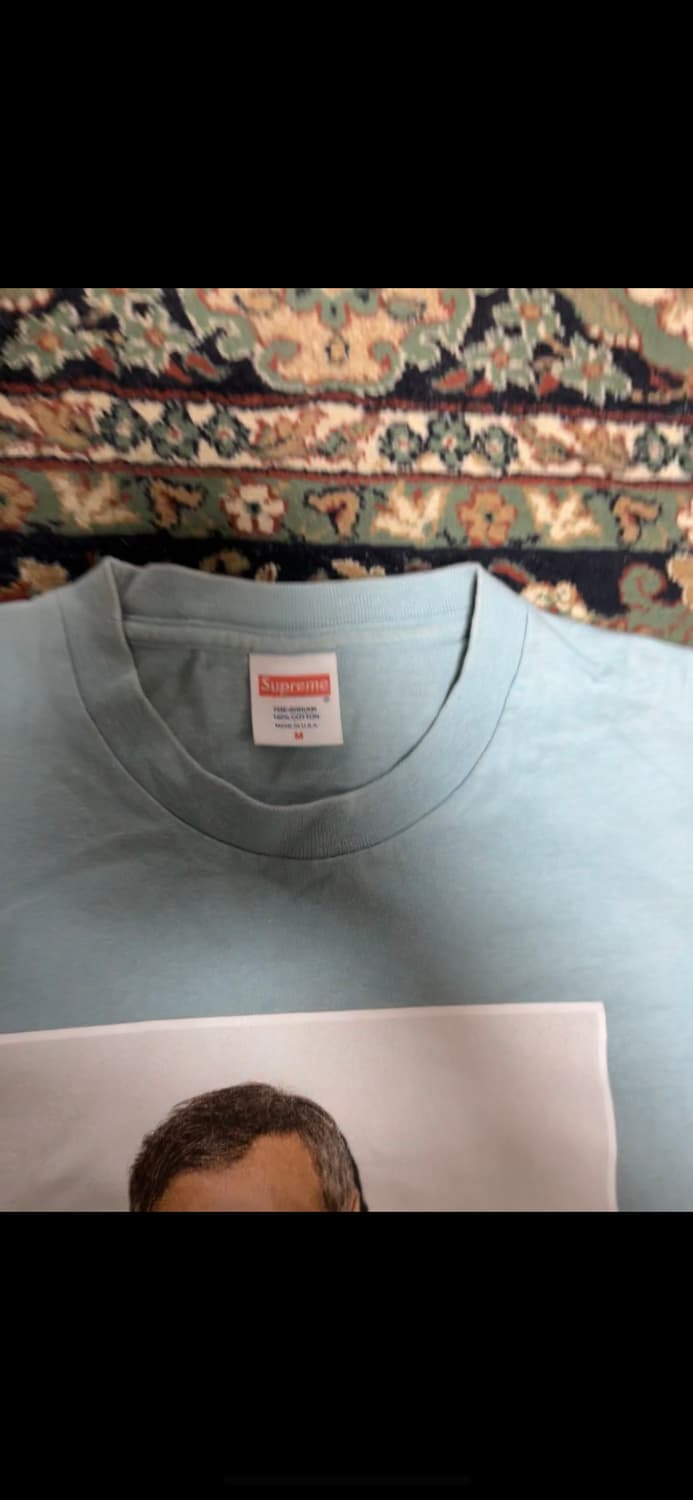 슈프림 모리세이 소라색 티셔츠 M 상품이미지3