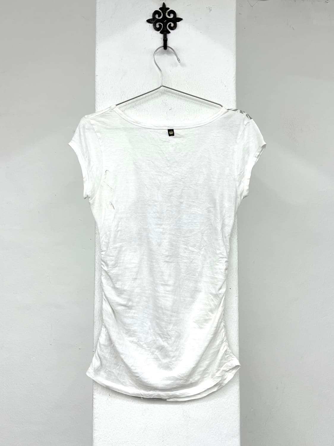 Floral pattern cubic lettering short sle 상품이미지5