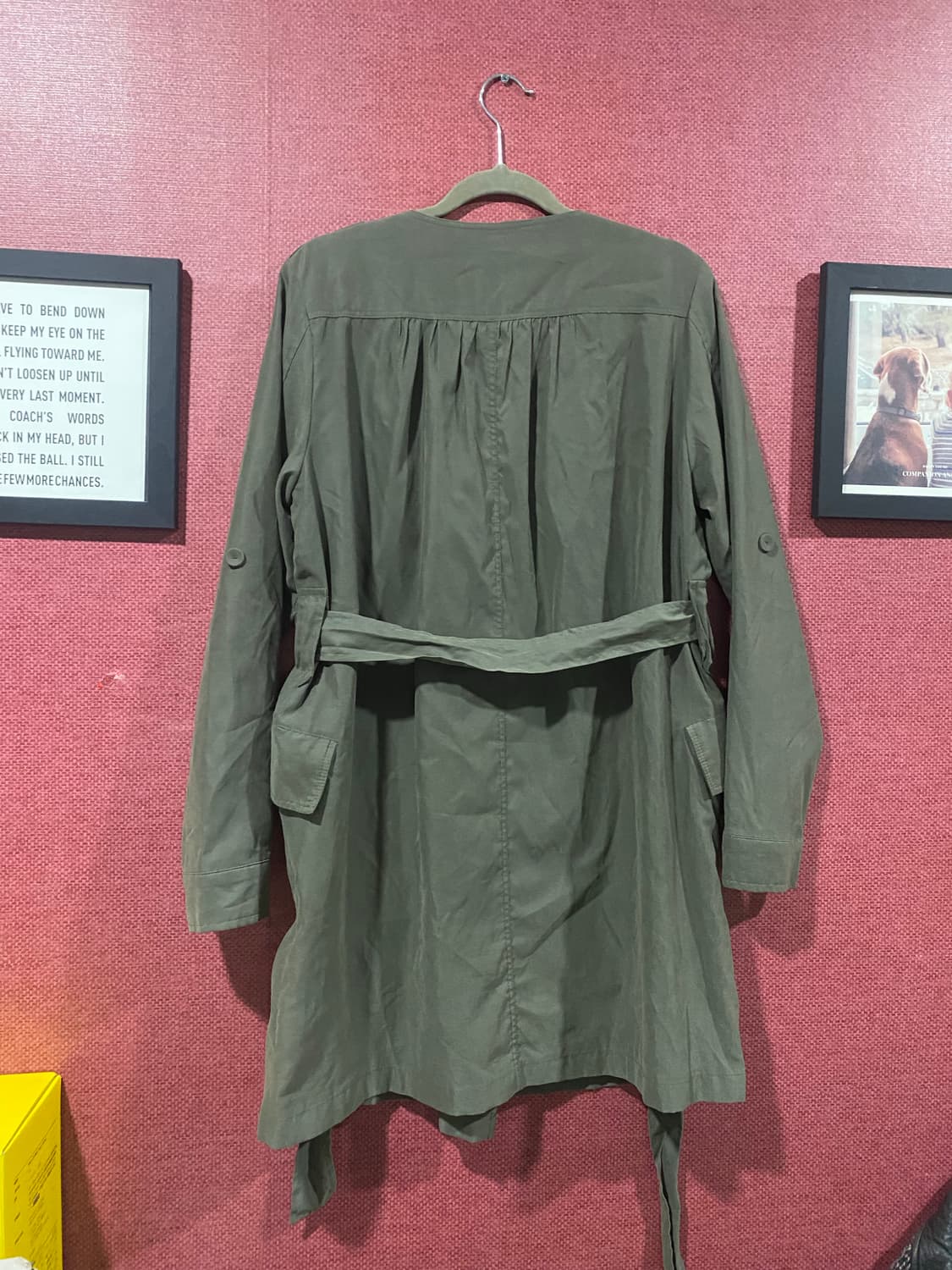 Anais 카키색 트렌치 코트55 상품이미지3