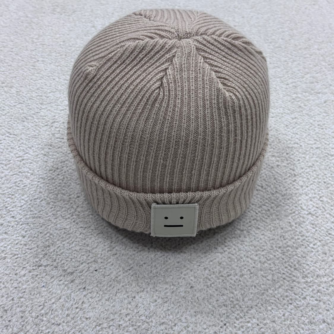 F 빈티지 페이스 로고 스퀘어 비니 0402E 상품이미지1