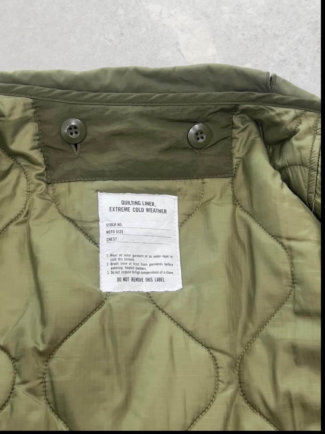 프릭스스토어 m65 페이디드 올리브 S 상품이미지3