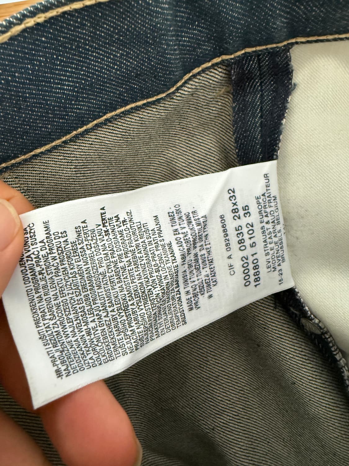 리바이스(Levi's) 엔지니어드진(데드스탁급, 버튼플라이&힌치백) 상품이미지9