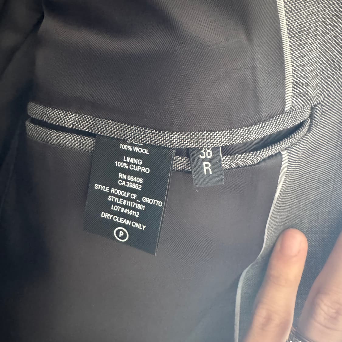 띠어리 정장 셋업 그레이 상품이미지4