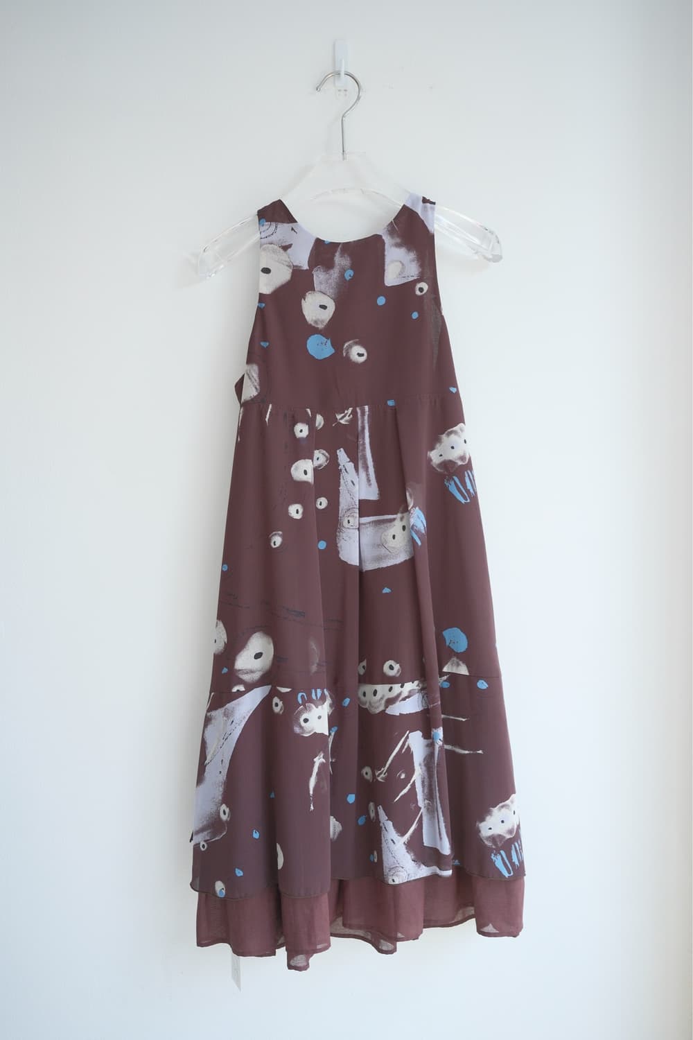 Brown sheer dress 상품이미지5