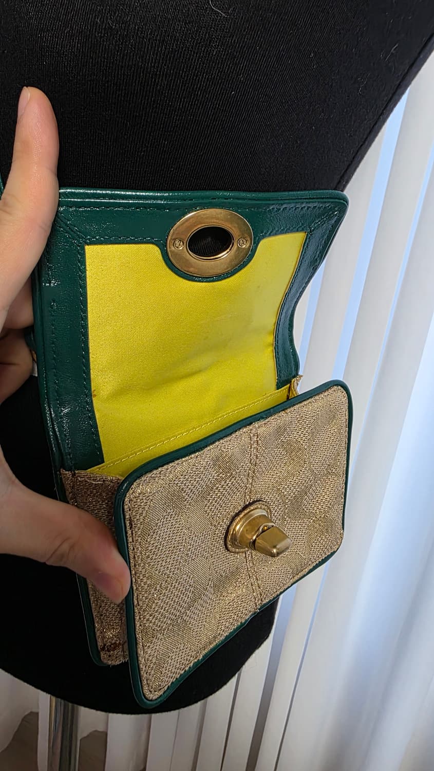 y2k 코치 턴록 미니백 상품이미지2