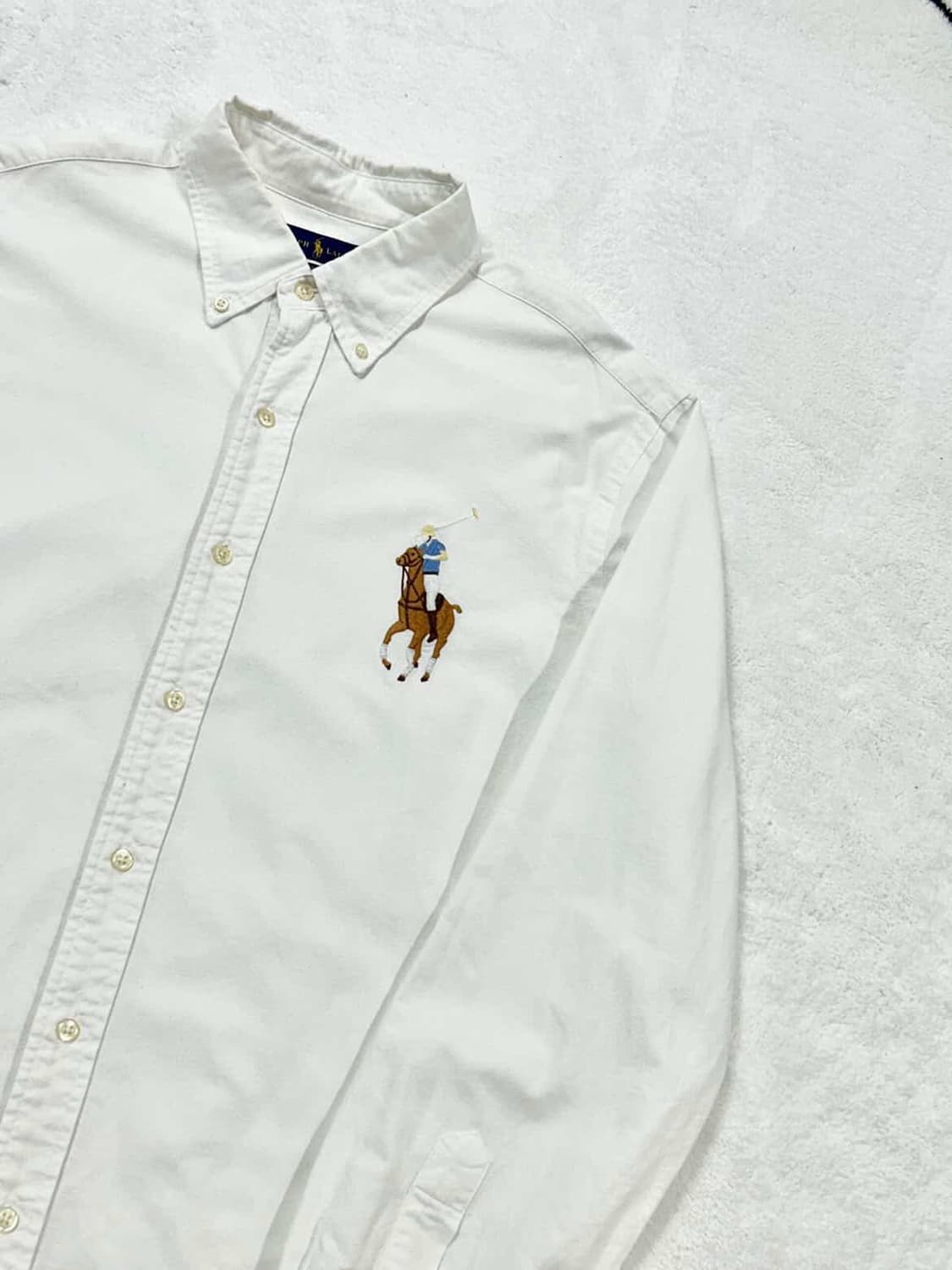 폴로 빅포니 화이트 셔츠 상품이미지6