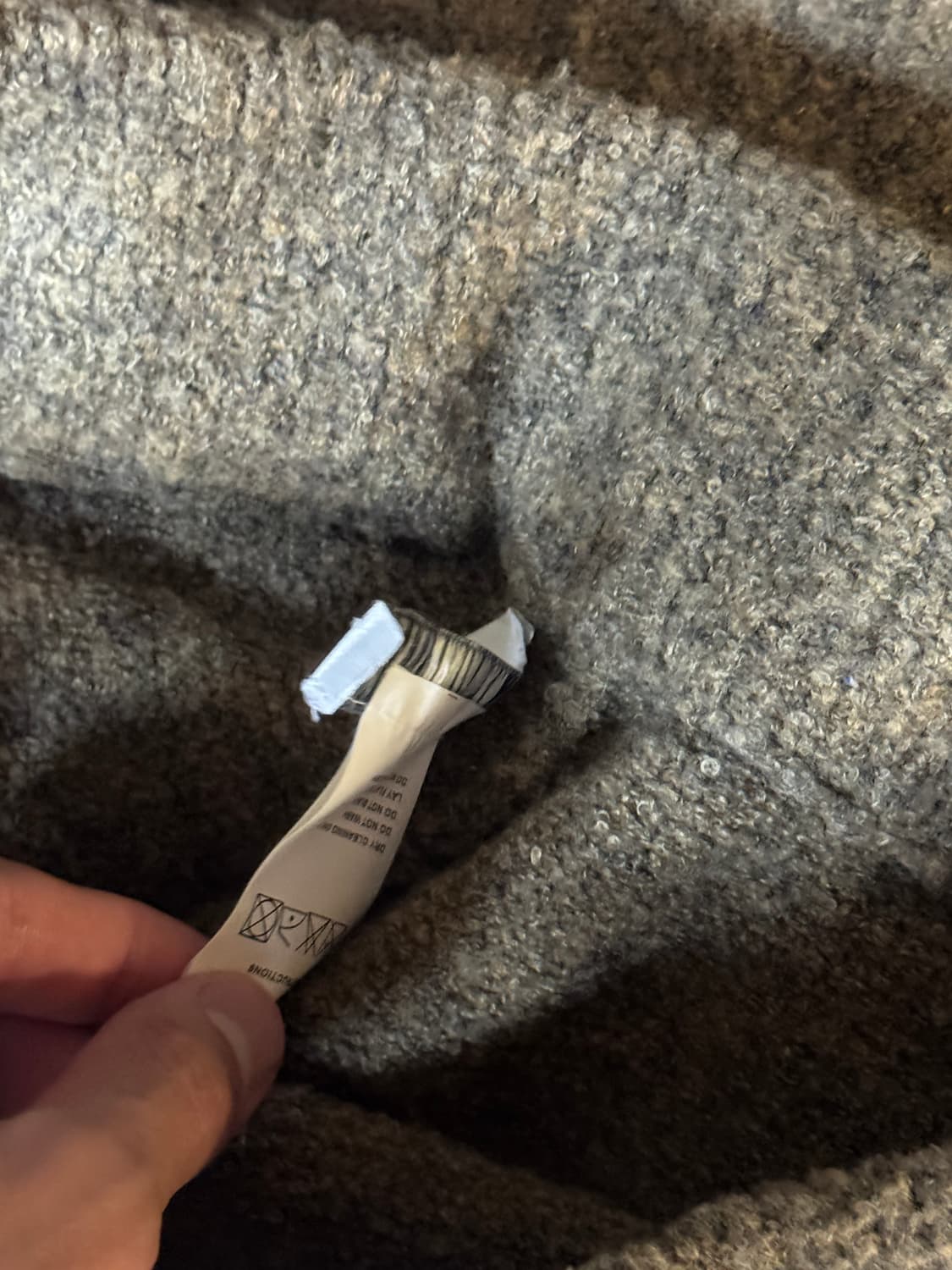 아모멘토 니트 팬츠 카키 브라운 M 상품이미지7