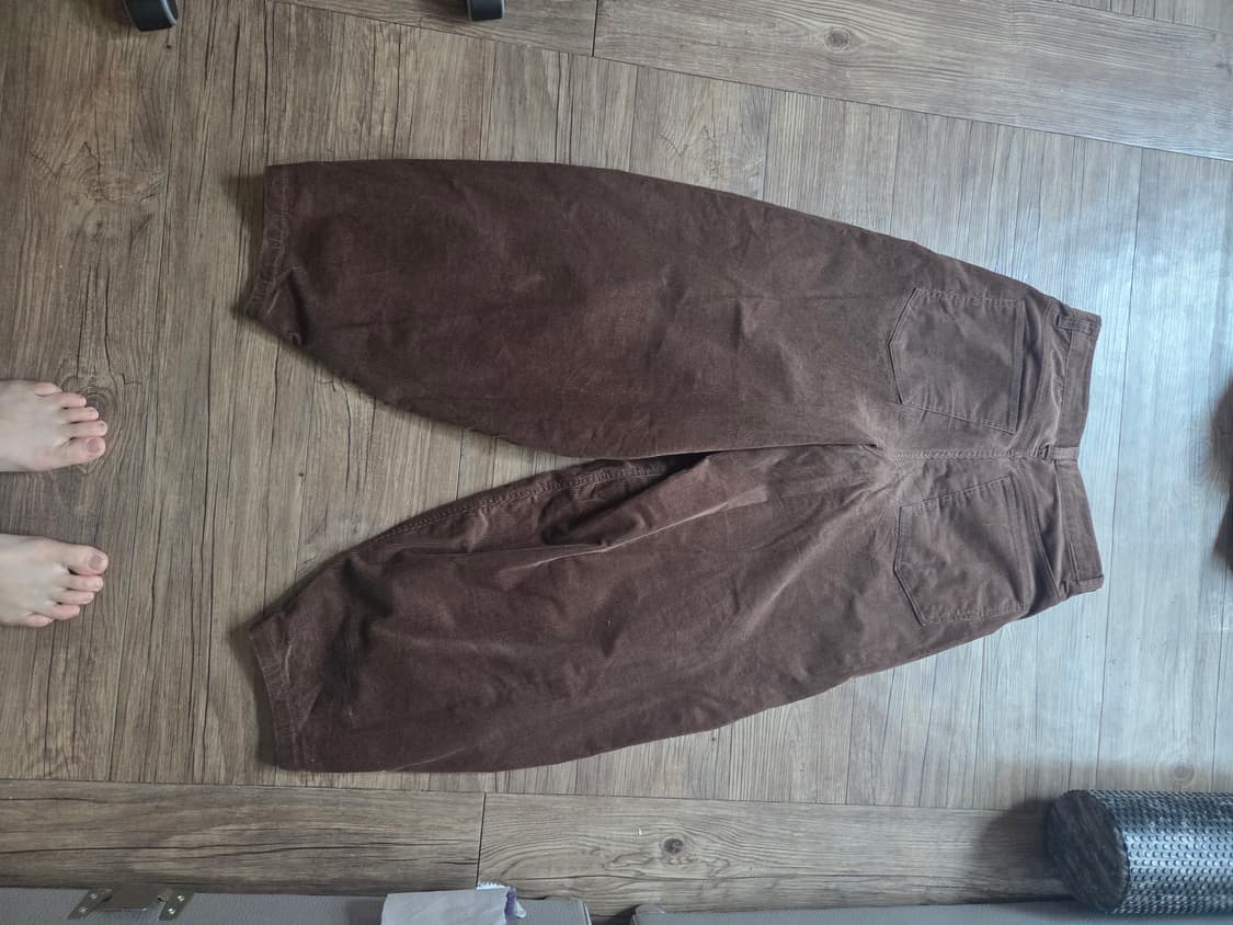 기철 코듀로이 팬츠 브라운 M 팝니다 상품이미지2