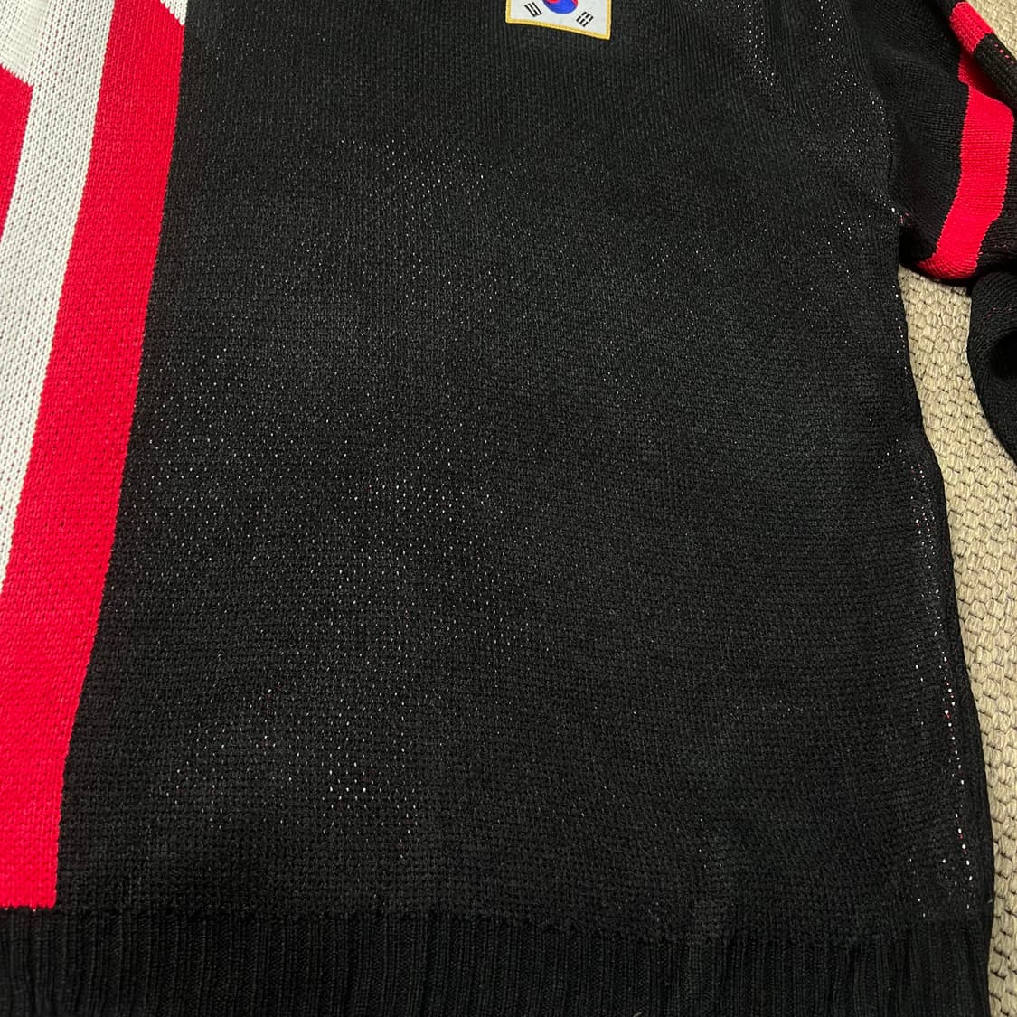 오버더피치xKFA 1996 니트 블랙 2 상품이미지5