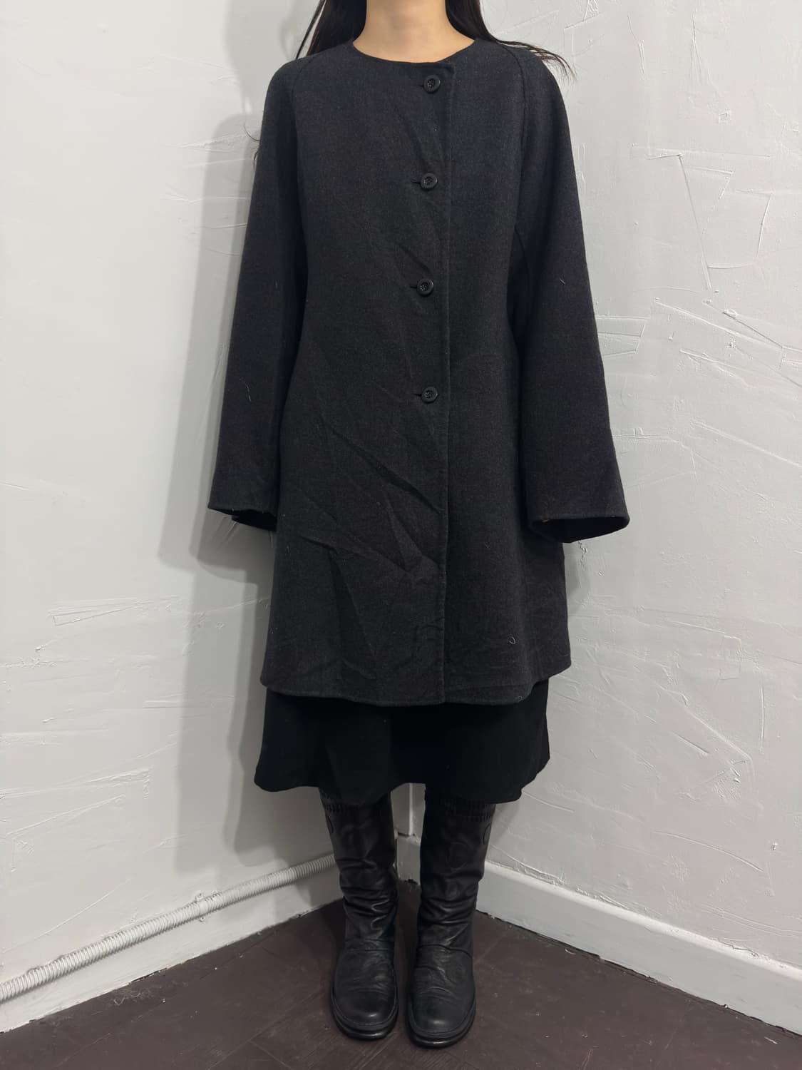 hiroko koshino wool coat 상품이미지1