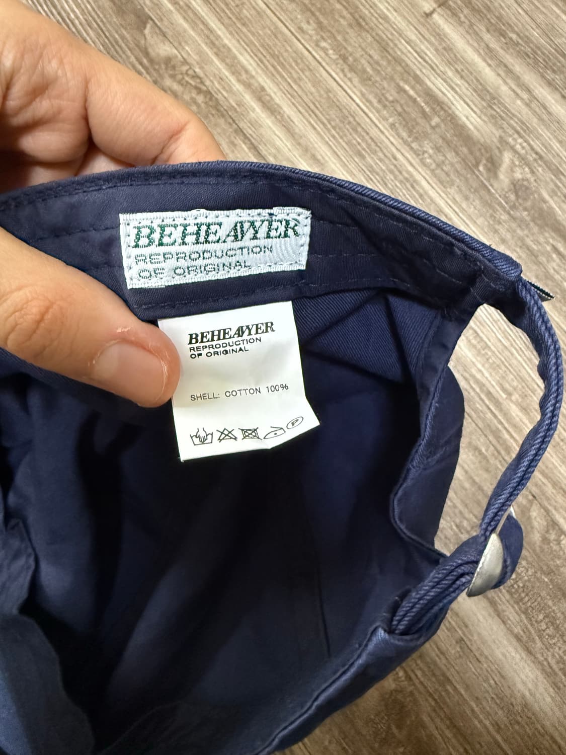 비헤비어 로고캡 상품이미지3