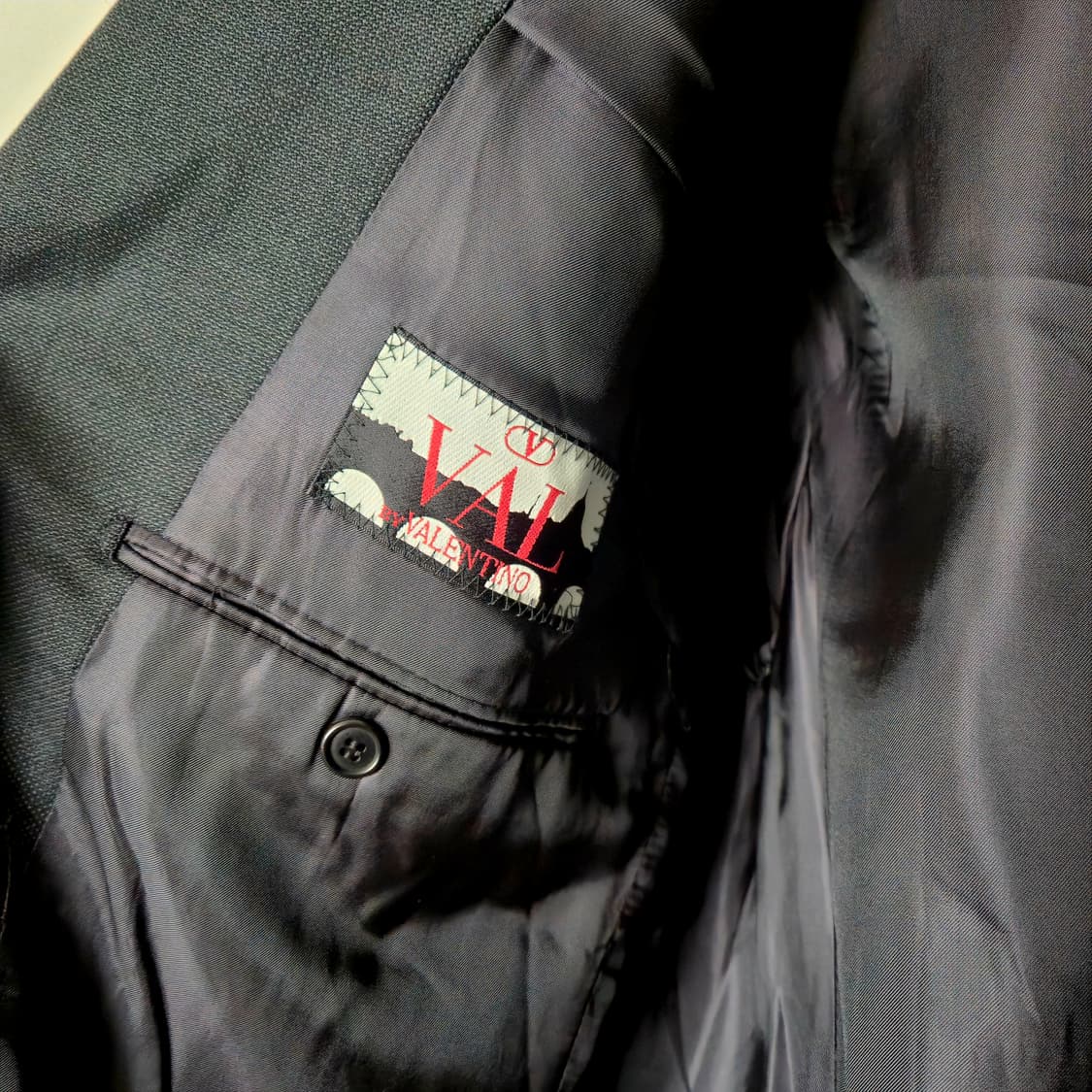 발렌티노 딥 차콜 셋업 xl 상품이미지3