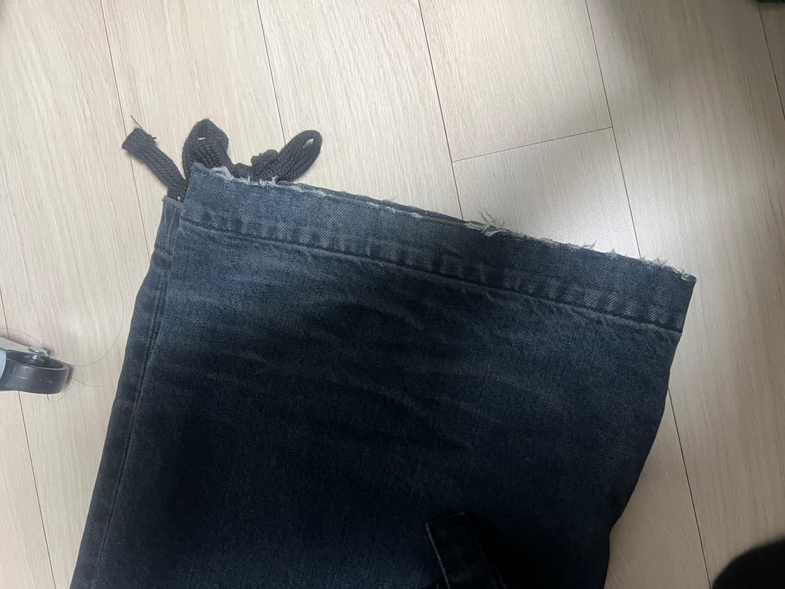 [1]논노드 젠 더티 오일 워시드 데님 상품이미지4