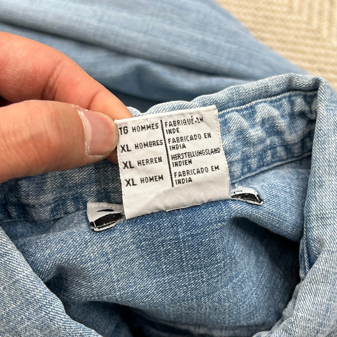 컬럼비아 워크 데님 셔츠 r3358 상품이미지7