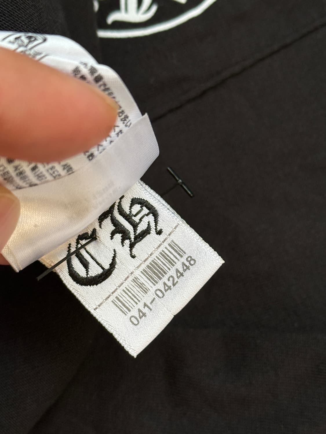 크롬하츠 홀스슈 반팔 블랙 XXL  상품이미지7